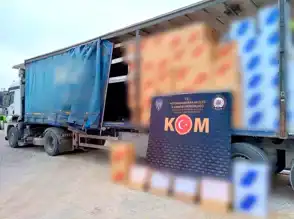 Afyon'da 2 Milyon Sahte Bandrollü Makaron Ele Geçti