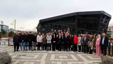 CHP Afyon'da Gazetecileri Kutladı