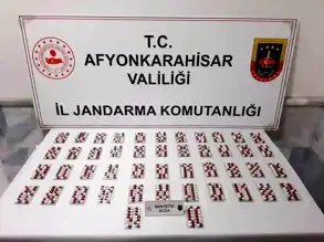 Afyon'da Uyuşturucu Operasyonu: 643 Hap Ele Geçti