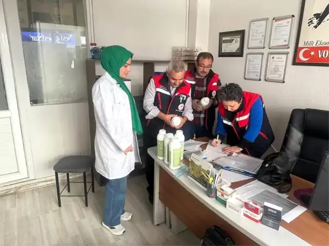 Bitki Koruma Ürünleri Denetimi Yapıldı