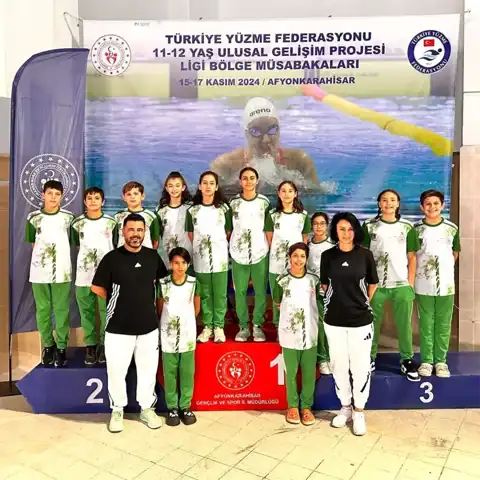 Denizli Yüzücülerinden Ulusal Başarı