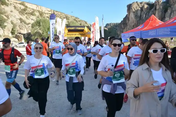 Ultra Maraton'da 850 Sporcu Yarıştı